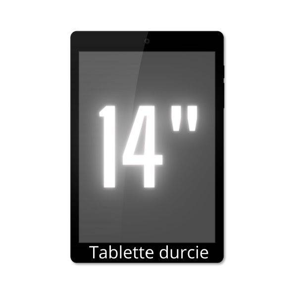 Tablette industrielle et antichoc avec écran durcie tactile 14 pouces (35,56 cm)