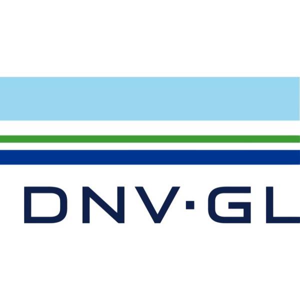 Logo de la Det Norske Veritas (DNV) fusionné en 2013 avec la GL Germanischer Lloyd