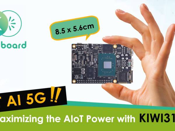 Carte SBC 1,8" KIWI310 Axiomtek