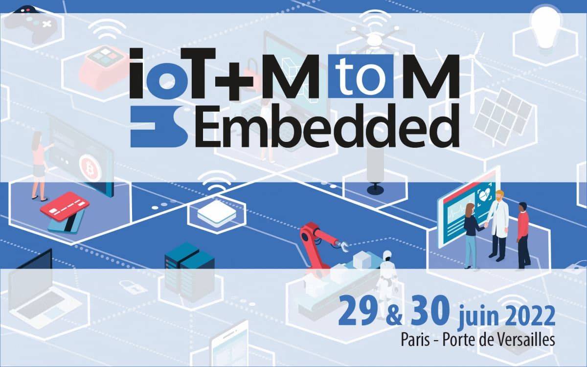 Salon M2M & IoT les 29 et 30 Juin 2022, IP Systèmes Stand F09