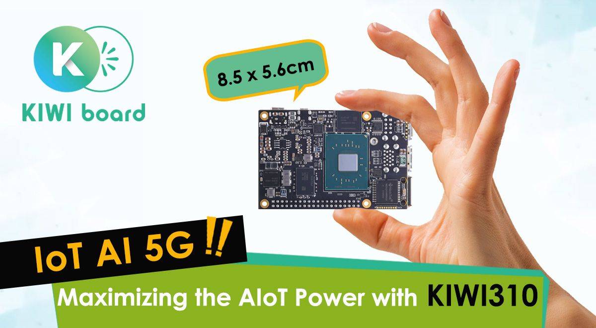 Carte SBC 1,8" KIWI310 Axiomtek