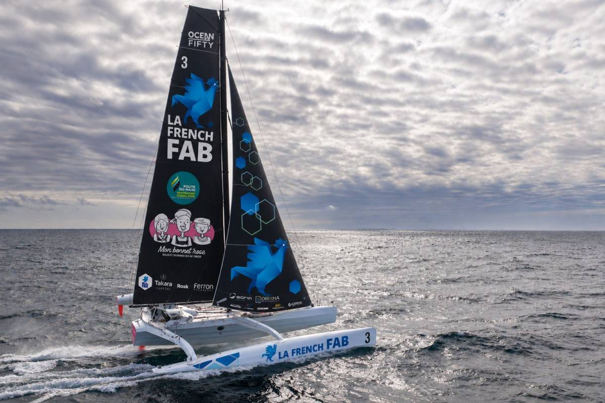 IP Systèmes partenaire de Laurent Bourguès | Route du Rhum 2026