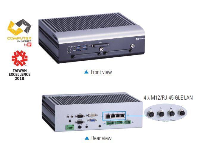 Fonctionnalités du PC Fanless embarqué véhicule, ferrovaire, maritime, tBOX324-894-FL de notre partenaire Axiomtek