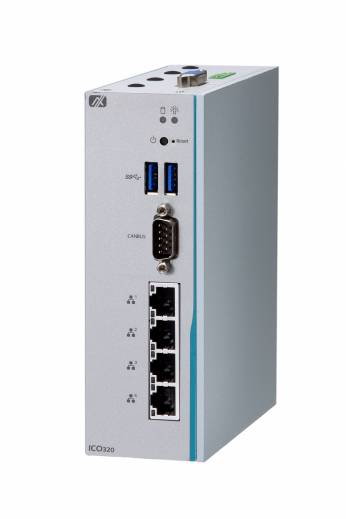 Passerelle IoT ICO320-83C version Ethernet de notre partenaire Axiomtek