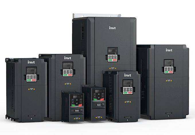 Famille de variateur de fréquence GD20 INVT mono-tri puissance 0,4 à 110 kW
