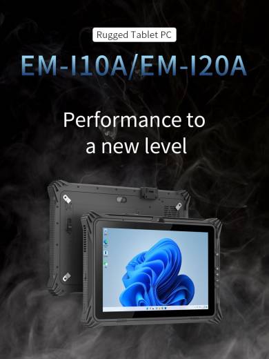 Tablette industrielle EM-I10A Emdoor avec écran 10 pouces | IP Systèmes