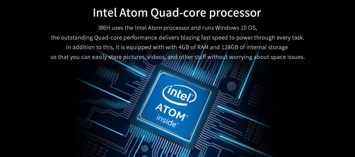 Tablette durcie EM-I86H avec processeur Intel Atom x5 | IP Systèmes