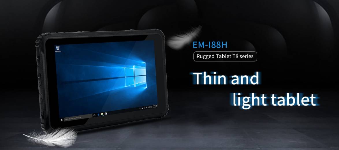 Tablette professionnelle EM-I88H Emdoor avec écran 8"