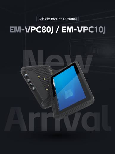 EM-VPC80J Emdoor : la tablette hyper connectée et durcie pour le monde des transports
