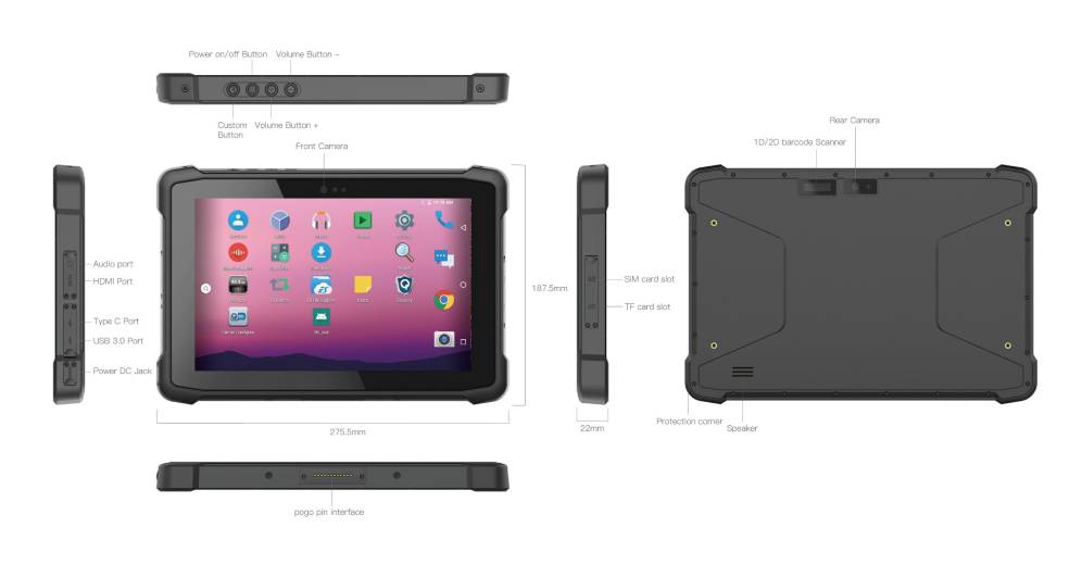 La tablette EM-Q115M Emdoor : conçue pour une expérience utilisateur intuitive et agréable