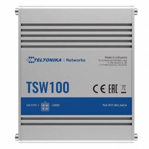 TSW100, le switch industriel non administrable Ethernet PoE+