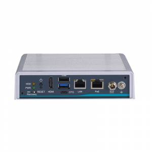 AIE100-903-FL, le PC Fanless Edge AI avec CPU ARM Cortex A57 et 1 port PoE Gigabit