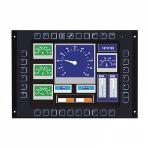 Panel PC GOT710-837 certifié EN50155, EN50121-3-2, EN61373 (choc/vibration) et EN45545 (feu)