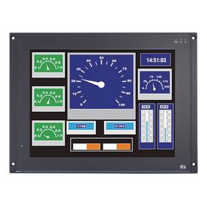 Panel PC embarqué GOT715S Axiomtek certifié EN 45545-2 Feu/Fumée