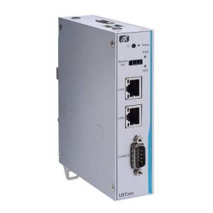 Exemple de PC Fanless Rail-DIN - Série UST200 - IP Systèmes