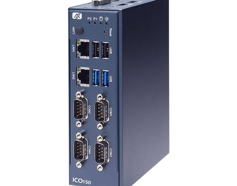 ICO150 Axiomtek : le PC Fanless Rail-DIN compact pour l’IoT industriel