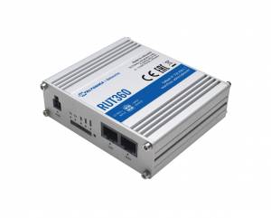 Routeur industriel 4G LTE Cat. 6 avec 2 ports Ethernet, 1 SIM, 2 E/S digitales