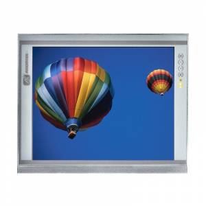 Moniteur industriel 17" tactile résistif, 1280x1024, IP65, 250 nits face avant