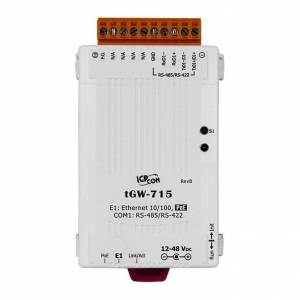 Passerelle de communication industrielle Modbus TCP/UDP vers Modbus RTU/ASCII