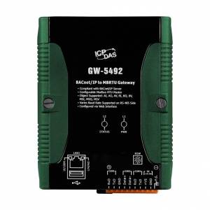 Passerelle de communication industrielle BACnet vers Modbus RTU GW-5492