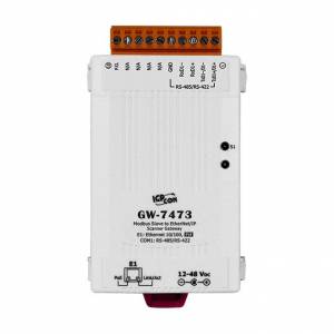 Passerelle de communication industrielle Modbus RTU/TCP esclave vers scanner EtherNET/IP GW-7473