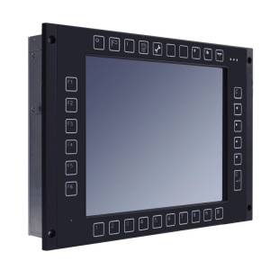 Panel PC ferroviaire EN50155 écran tactile 10,4" alimentation 24-110VDC