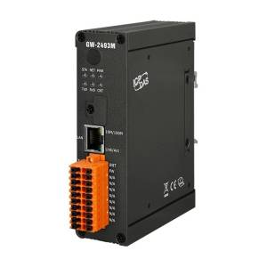 Passerelle de communication BACnet vers Modbus TCP GW-2493