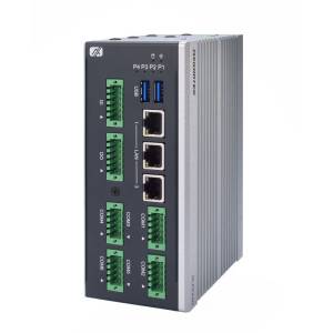 ICO330 Axiomtek – PC Fanless industriel Rail-DIN avec Intel Atom, 3 ports 2.5GbE et E/S isolées