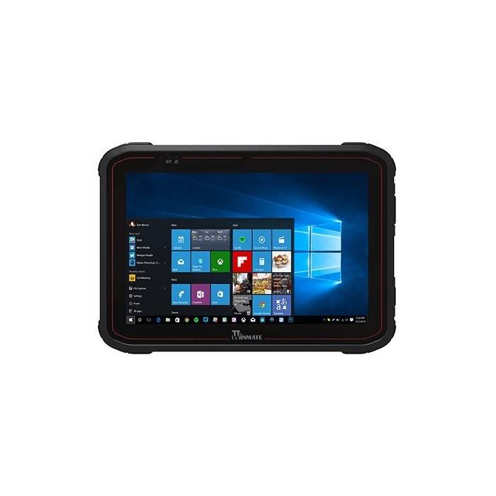 Tablette durcie avec écran tactile capacitif 10,1 pouces et OS Windows 10 IoT Enterprise face avant
