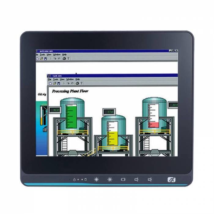 Panel PC 10,4" capacitif ou résistif, IP65, Celeron® N3350, Windows® 10, 8Go RAM format 4:3