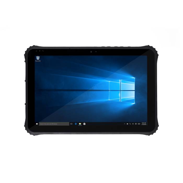 Tablette industrielle durcie 12" OS Windows 10 double batterie 6300 mAh -20°C + 60°C