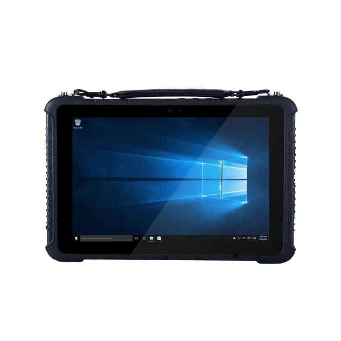 Tablette antichoc 10" autonomie 10h batterie 10 000 mAH MIL-STD-810G Windows 10