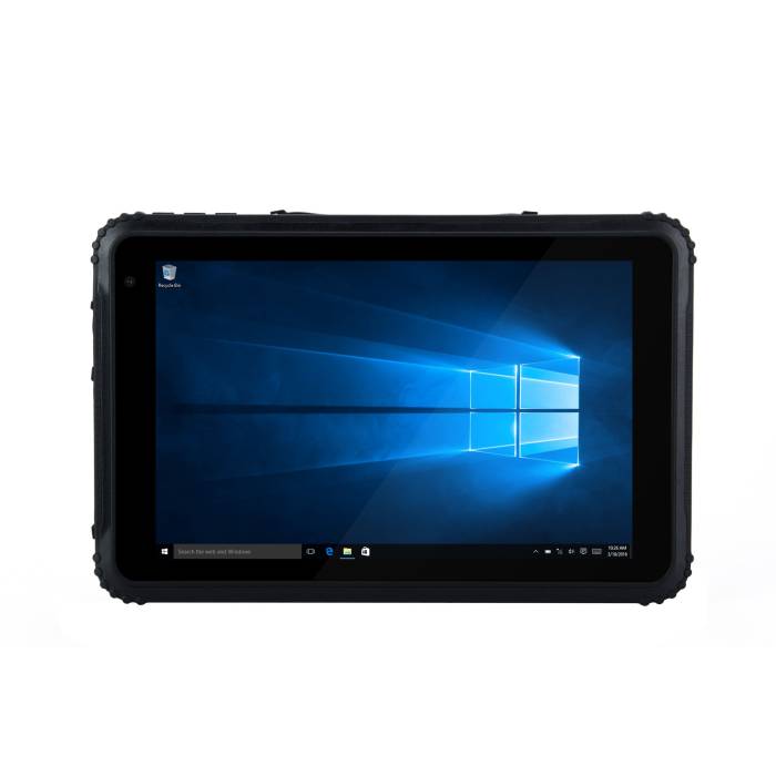 Tablette durcie 8" carte SIM USB HDMI 100-240 VAC NFC Windows10 IP67