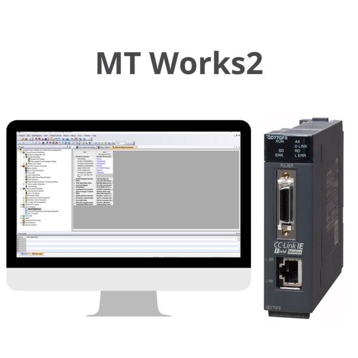 MT Works2, le logiciel de programmation des systèmes motion Mitsubishi