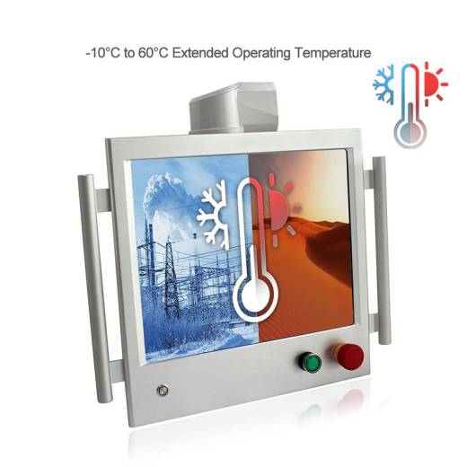 Panel PC industriel sur potence qui supporte des températures étendues DCP-J017SBR Innoyond | IP Systèmes
