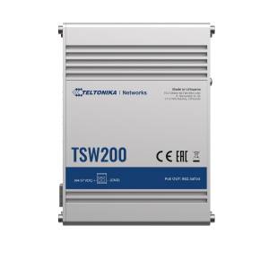 TSW200, le switch industriel non administrable Ethernet PoE+ et Fibre Optique