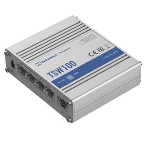 Switch TSW100 Teltonika PoE+ Gigabit IP Systèmes