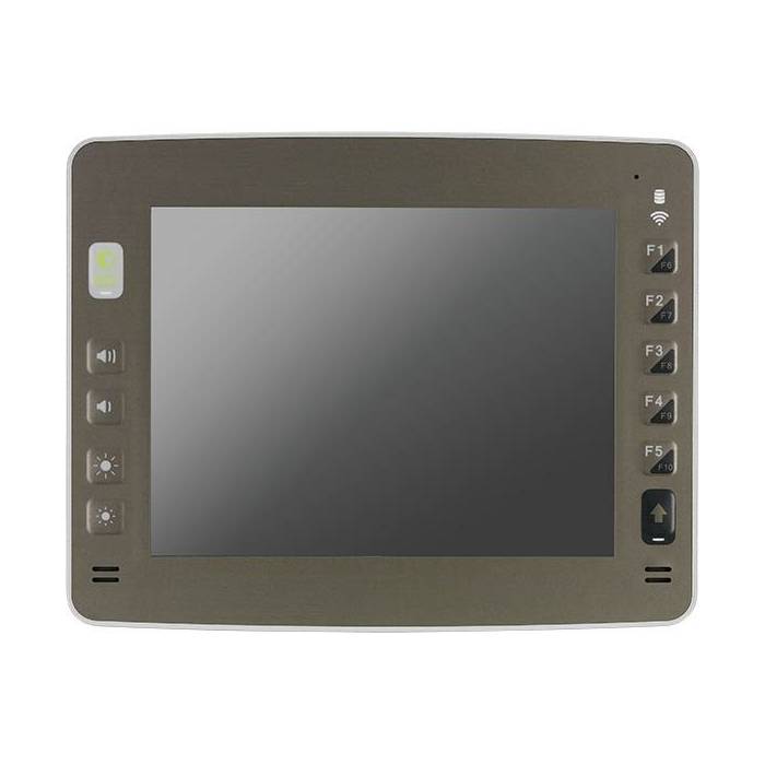 Panel PC 10,4" résistif, IP65, Atom® x5-E3930, OS Windows® 10 et Linux, 4Go RAM face avant