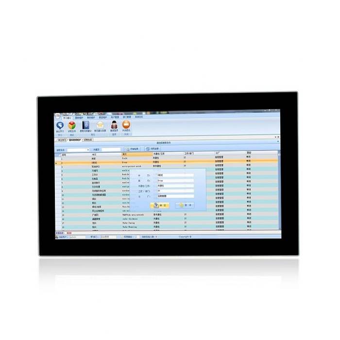 Panel PC Fanless industriel écran TFT LED 15,6" stockage eMMC 16Go MAX