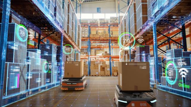 La 5G au cœur des entrepôts intelligents automatisés