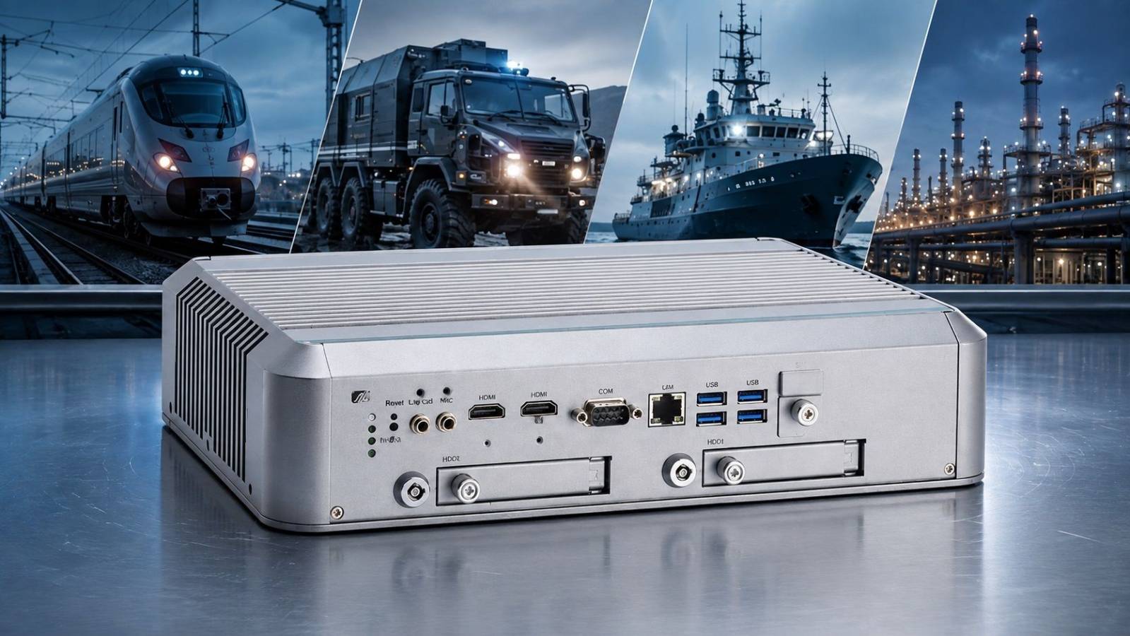 PC industriel certifié pour environnement sévère